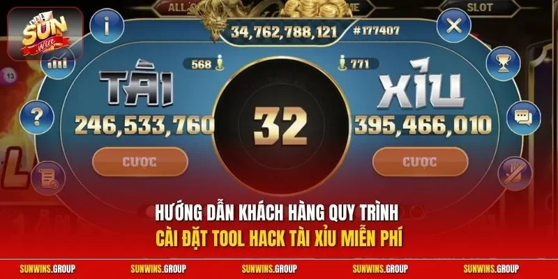 Hướng dẫn khách hàng quy trình cài đặt tool hack tài xỉu miễn phí